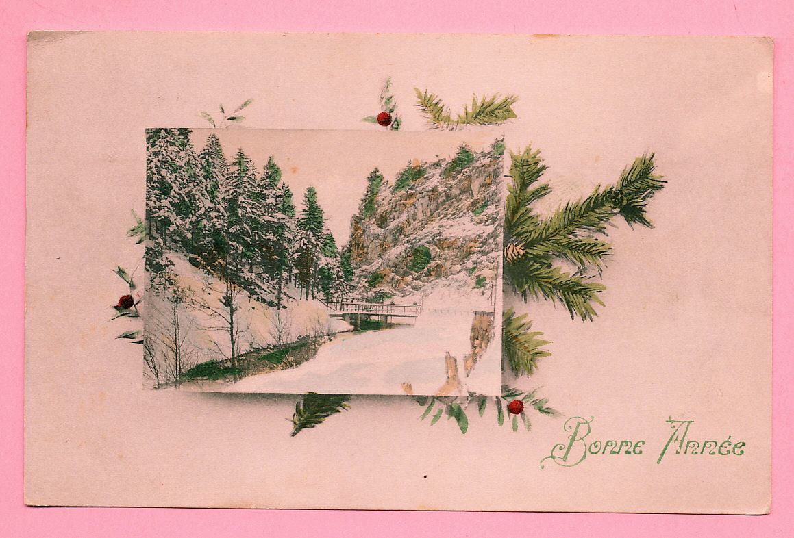  Vintage postcard (117)H33* Christmas new year France Germany Belgium Italy England picture postcard 