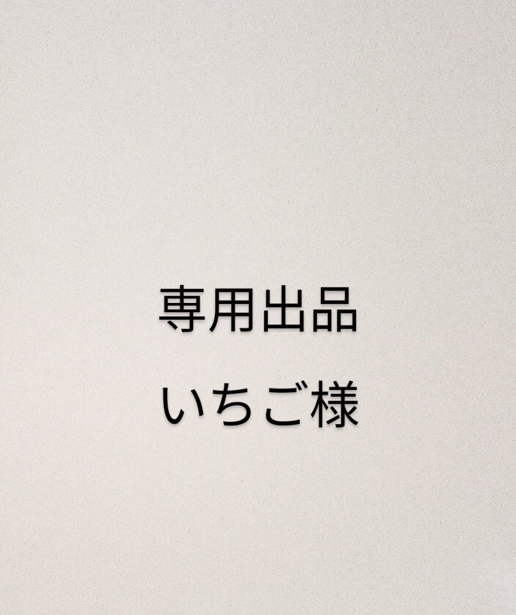 いちご様専用出品となります｜Yahoo!フリマ（旧PayPayフリマ）