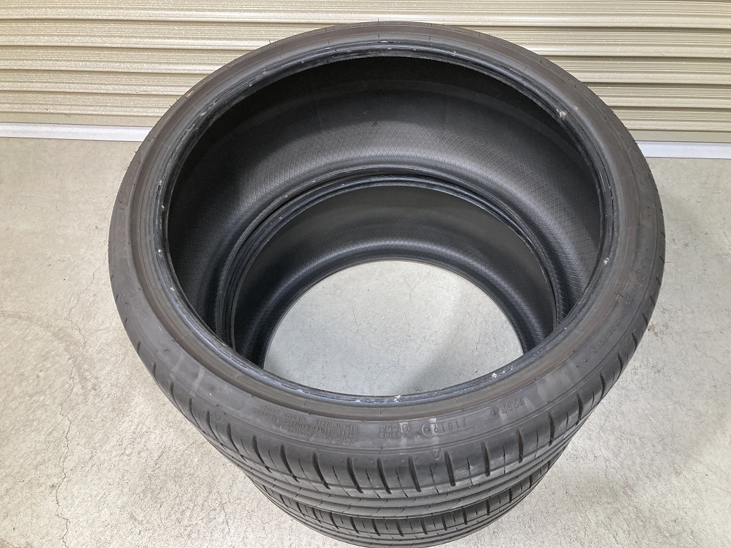 バリ溝 2019年製 FALKEN AZENIS FK510 255/30R19 2本セット ファルケン アゼニス 19インチ (YY1149)_画像2