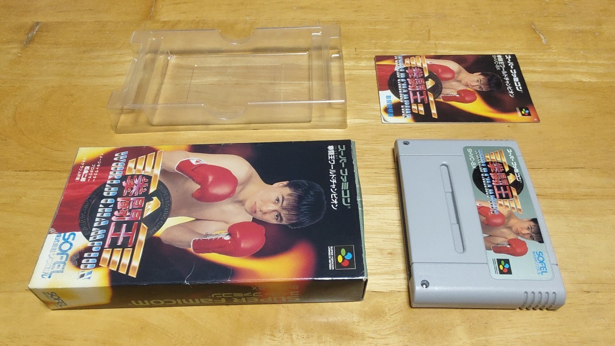 ★SFC「拳闘王ワールドチャンピオン(TKO Super Championship Boxing)」箱・取説付き/SOFEL/スーパーファミコン/SPT/レトロゲーム★_画像6