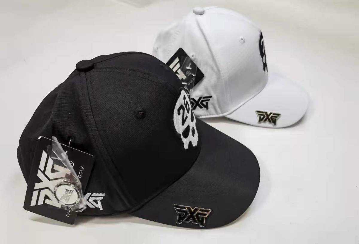 PXG 26 ハット 2個セット 黒 &白_画像4