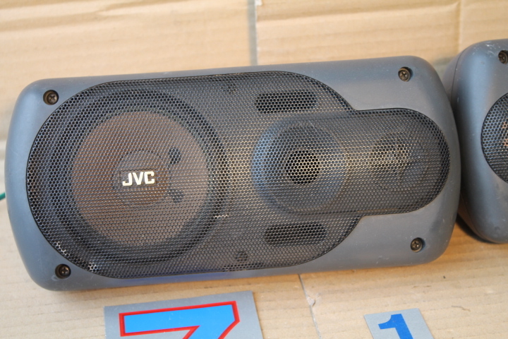 KL-597-7 JVC CS-B001 置き型スピーカー ボックスタイプ 左右セット_画像5