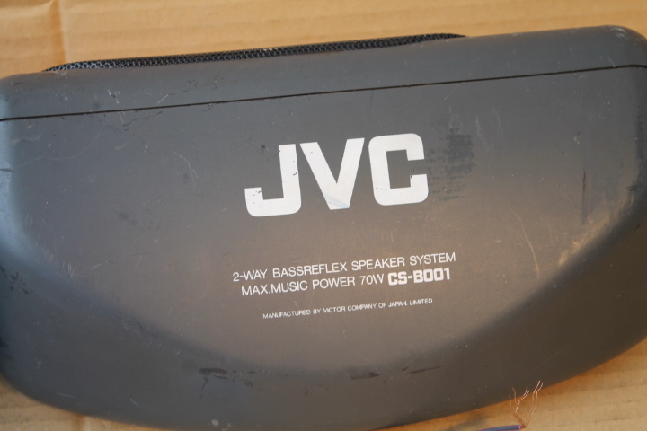 KL-597-7 JVC CS-B001 置き型スピーカー ボックスタイプ 左右セット_画像7