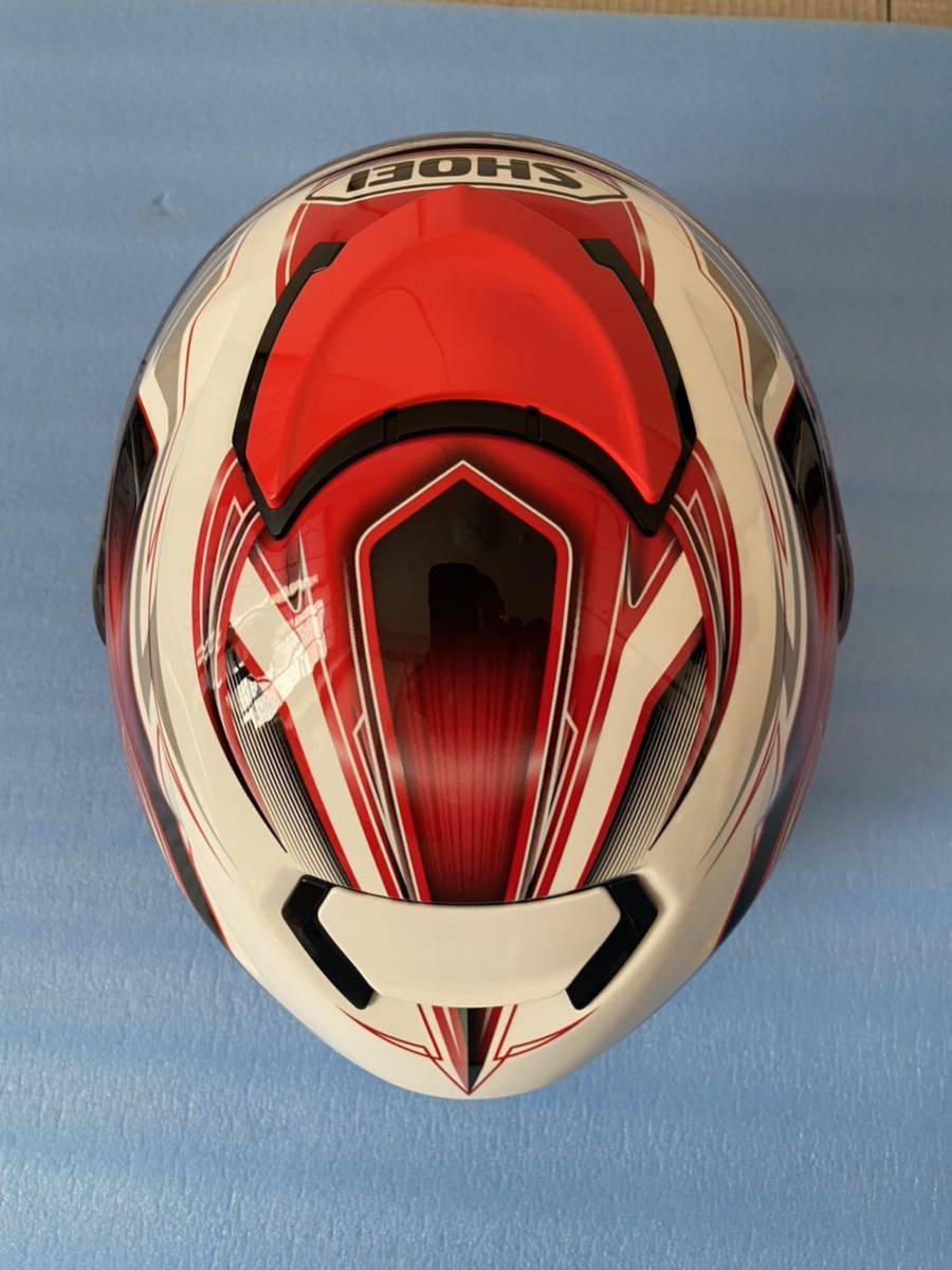 SHOEI　フルフェイスヘルメット　GT-Air INERTIA　SIZE：L　COLOR： TC-1 (RED/WHITE)_画像4