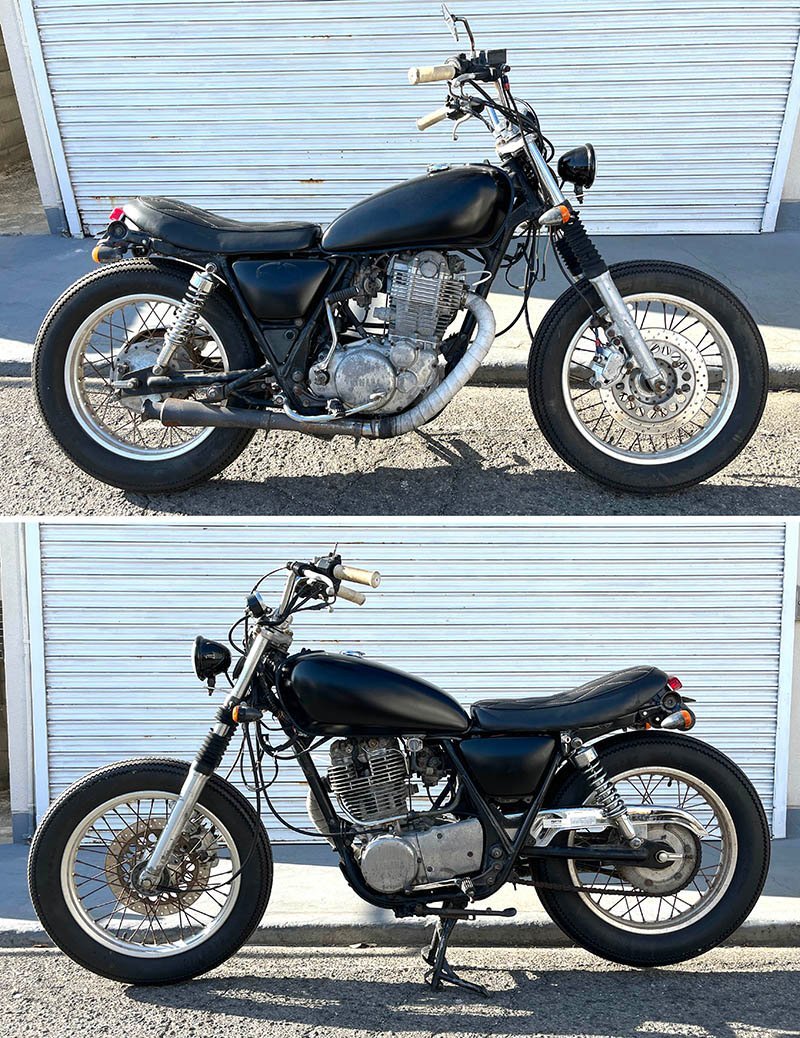 SR400 RH01J 純正キックペダル/キックアーム f18-20s6 1JR_解体前の画像です