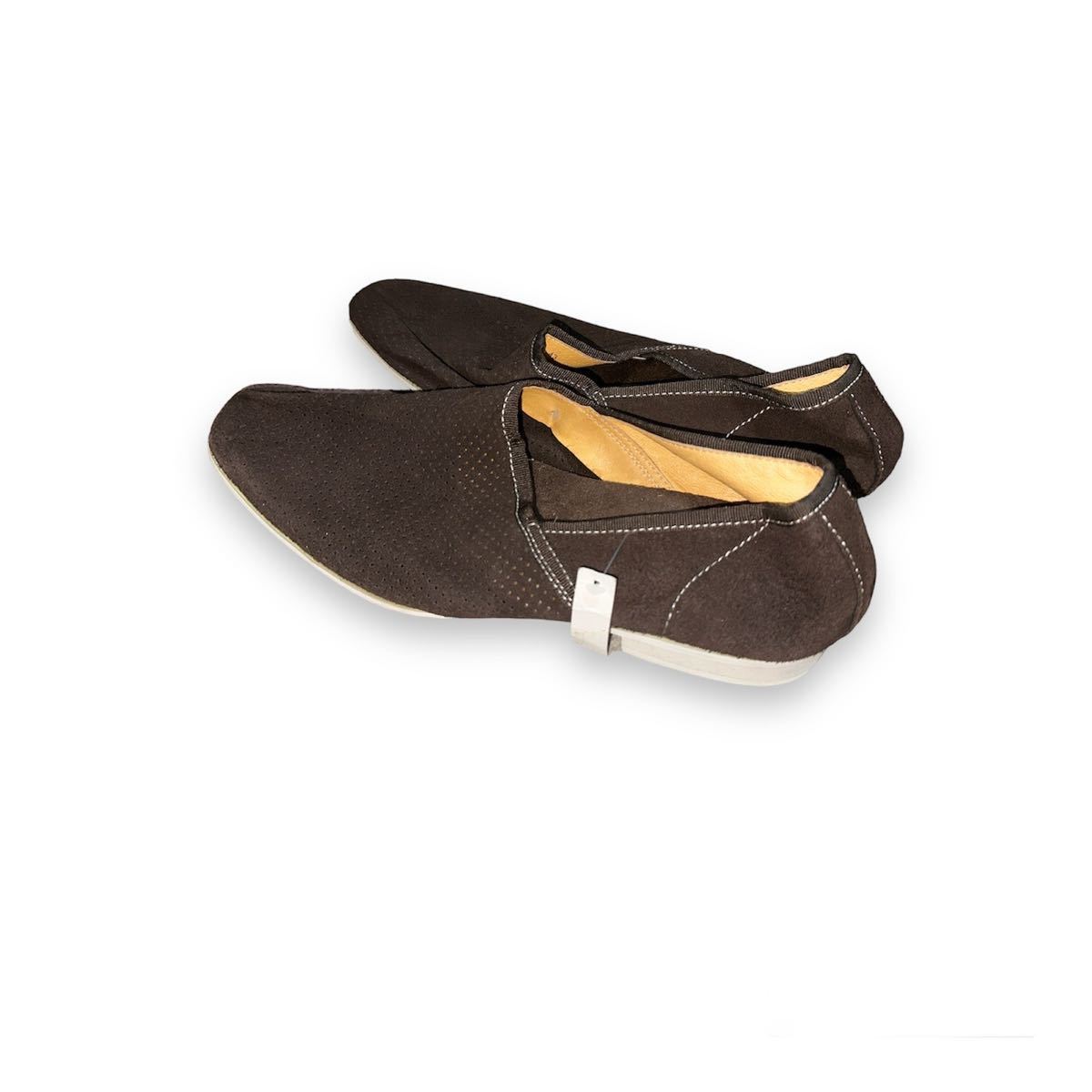 JEFFSTAR Loafer обувь замша туфли без застежки Brown новый товар не использовался натуральная кожа задний s gold 43 размер 
