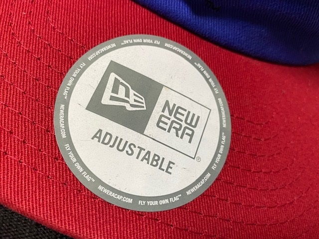 NEW ERA ニューエラ SUPERMAN スーパーマン ADJUSTABLE Cap キャップ 帽子 展示未使用品の画像6
