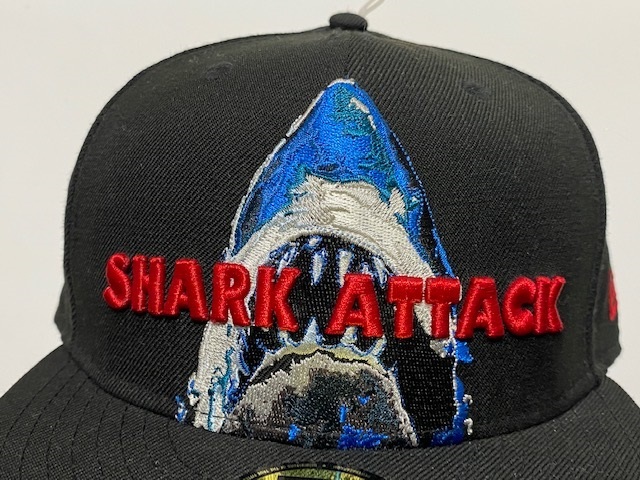 NEW ERA ニューエラ 59FIFTY JAWS ジョーズ SHARK ATTACK Cap キャップ 帽子 展示未使用品_画像7