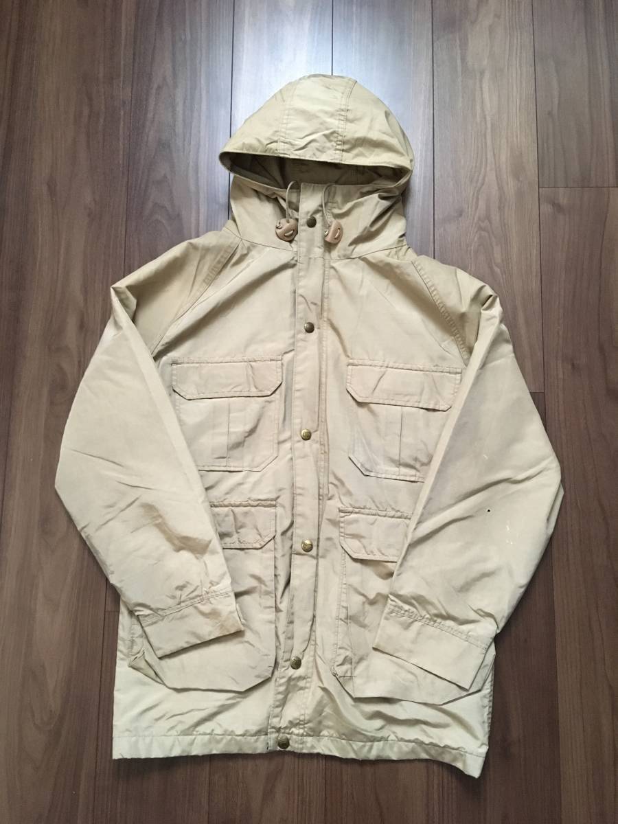 ウールリッチ WOOLRICH マウンテンパーカー ベージュ (検:ビンテージ USA アメリカ製 シェラデザイン アウトドア 60/40_画像1