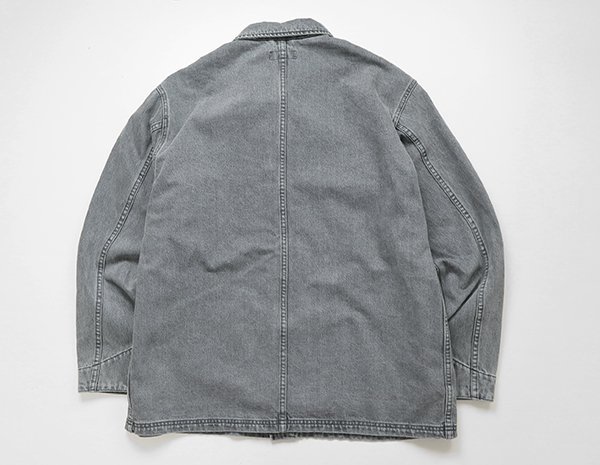 ★美品 Supreme ◆22SS DENIM CHORE COAT デニム チョアコート 黒 XLサイズ カバーオール ジャケット シュプリーム ◆K2H_画像2