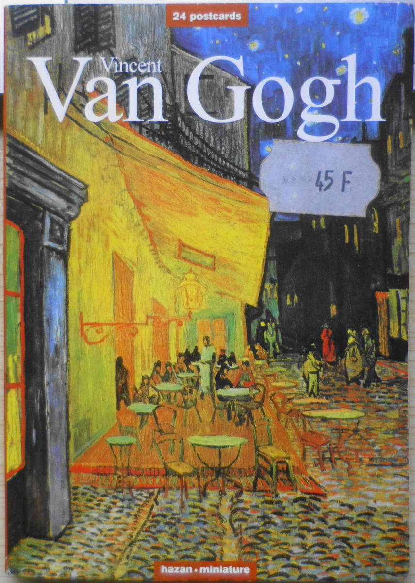 ゴッホ ポストカードブック 洋書 Vincent Van Gogh eの画像1