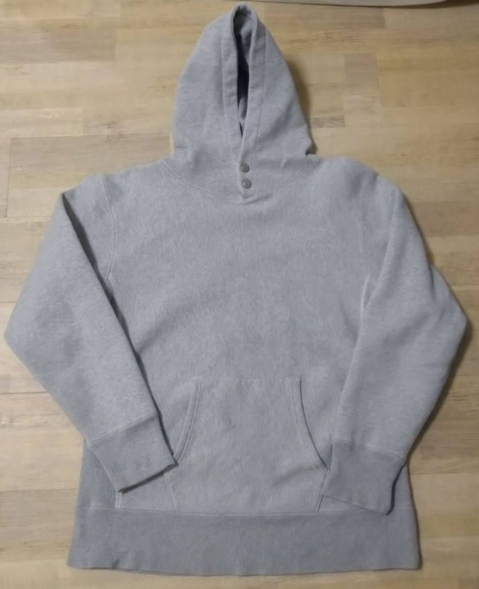 チャンピオン リバースウィーブ ウインドストッパー プルオーバー パーカー　M グレー フーディー CHAMPION REVERSE WEAVE WIND STOPPER_画像1