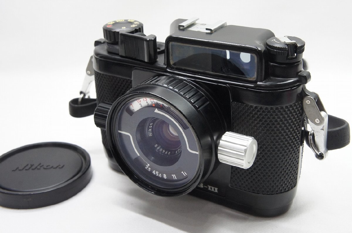 【アルプスカメラ】Nikon ニコン NIKONOS ニコノス III ボディ + 35mm F2.5 レンズ フィルムカメラ 230830k_画像2