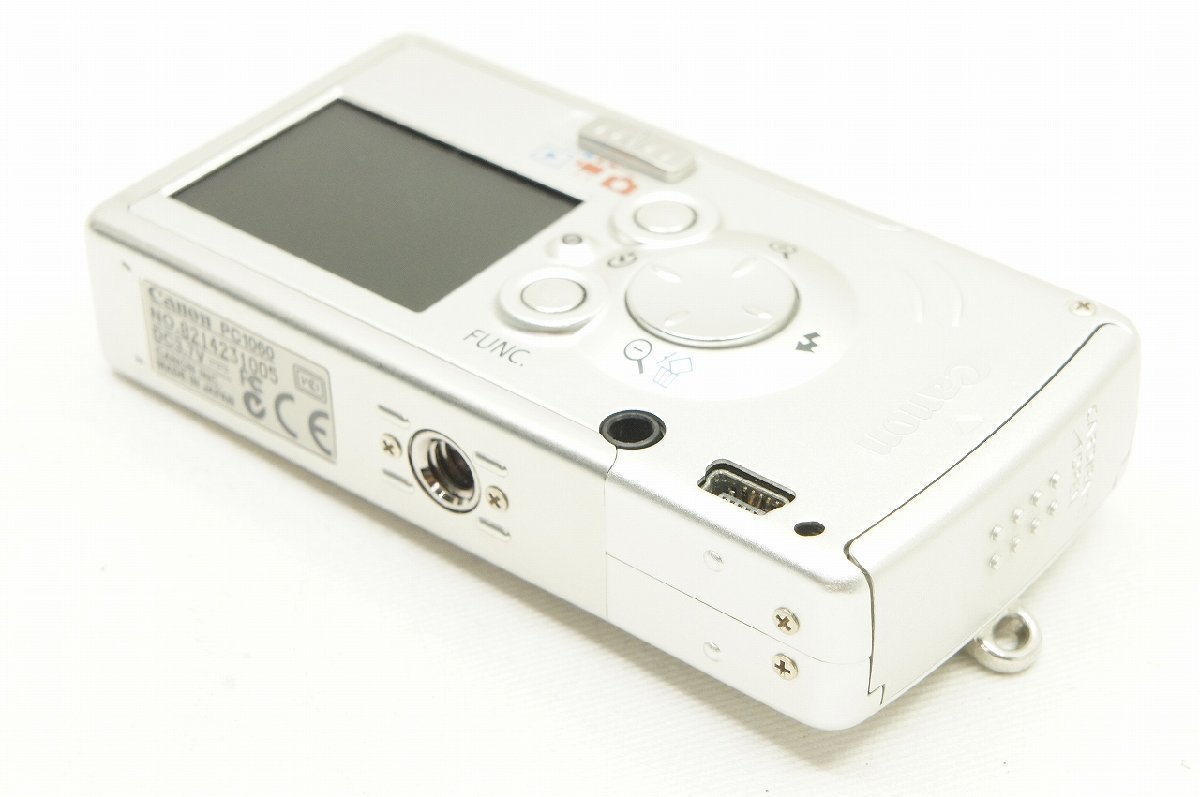 【適格請求書発行】Canon キヤノン IXY DIGITAL L コンパクトデジタルカメラ プラチナシルバー 元箱付【アルプスカメラ】231203b_画像5