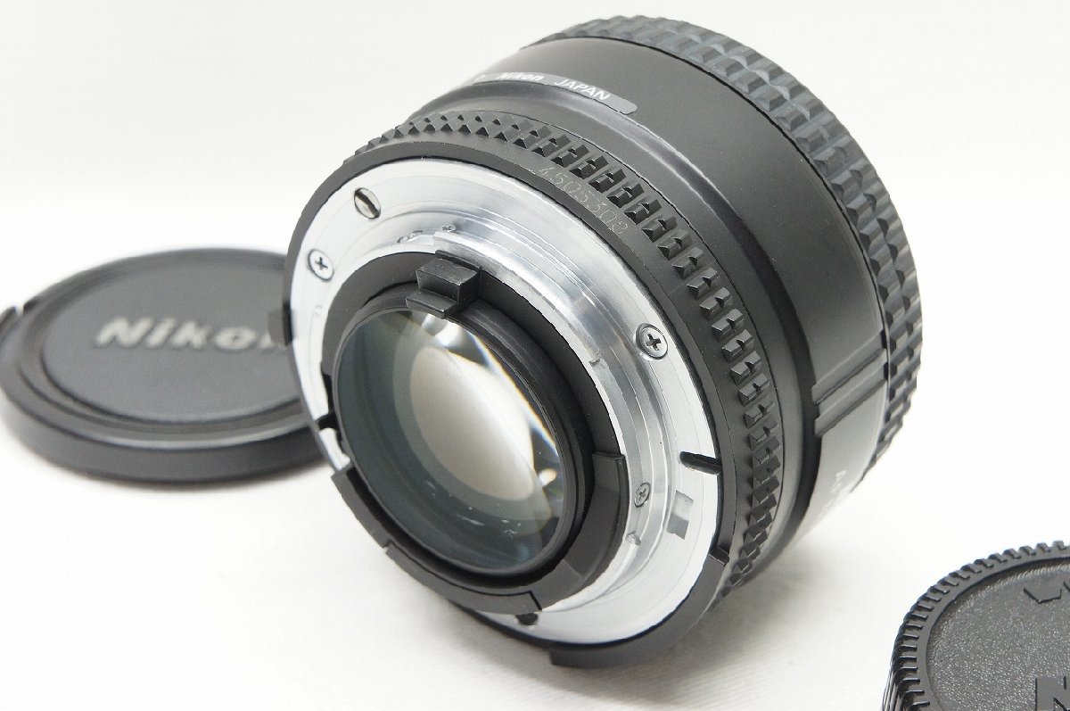 【適格請求書発行】訳あり品 Nikon ニコン AF NIKKOR 50mm F1.4D 単焦点レンズ【アルプスカメラ】231216a_画像3