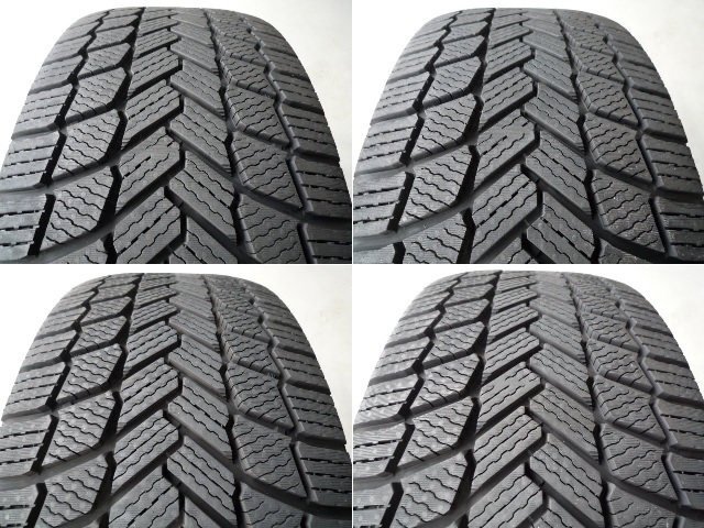 2021年製! 薄イボ! 1シーズンのみ使用! 235/50R18 ミシュラン X-ICE SNOW スタッドレス 4本 中古 アルファード ヴェルファイア LS 冬タイヤ_画像1