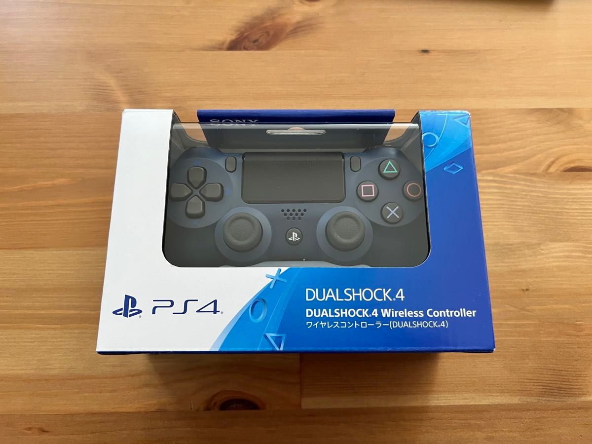 ps4 純正 dualshock4 ミッドナイトブルー ほぼ新品