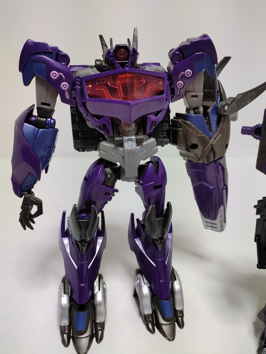 トランスフォーマー トランスフォーマーGO G13 ハンターショックウェーブ 美品 DX ロボ 破損無し transformers 勇者 hasbro TF プライム_画像2