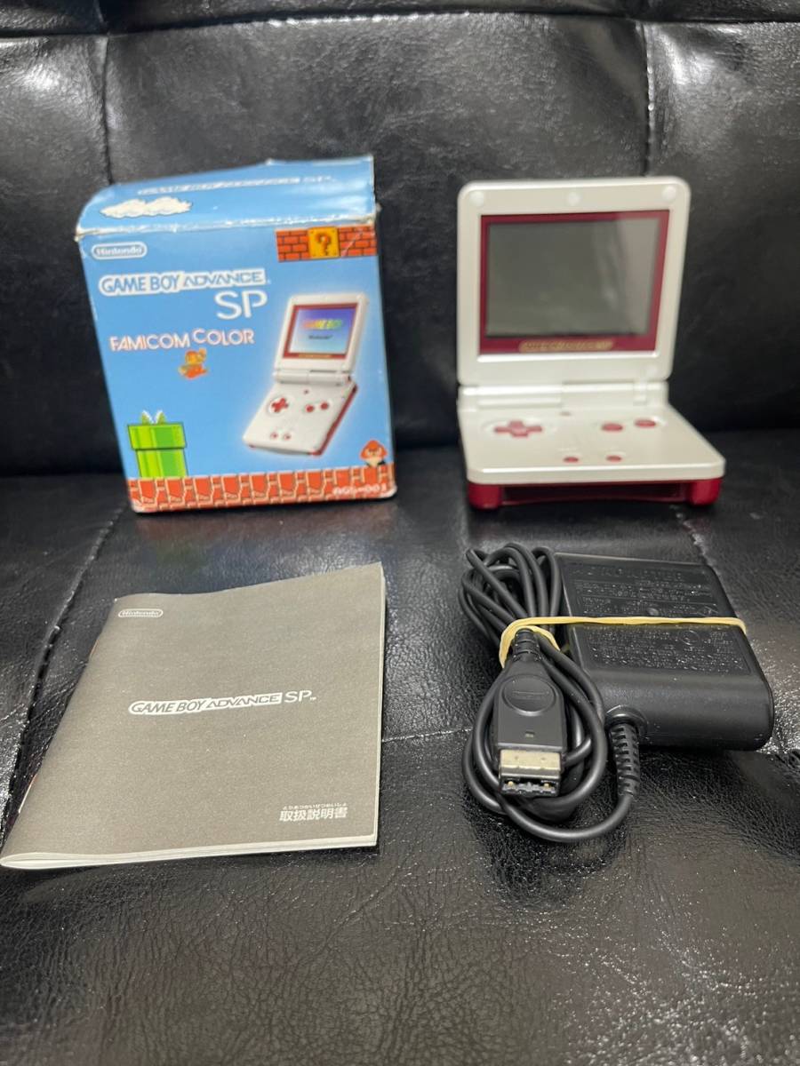 完売】 ゲームボーイアドバンスSP ファミコンカラー 本体 Gameboy