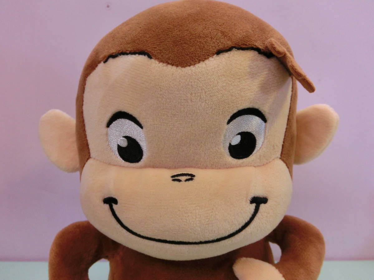 おさるのジョージ キュリアスジョージ 25㎝ ぬいぐるみ人形 Curious George ひとまねこざる 子猿 サル stuffed animal toy Plush