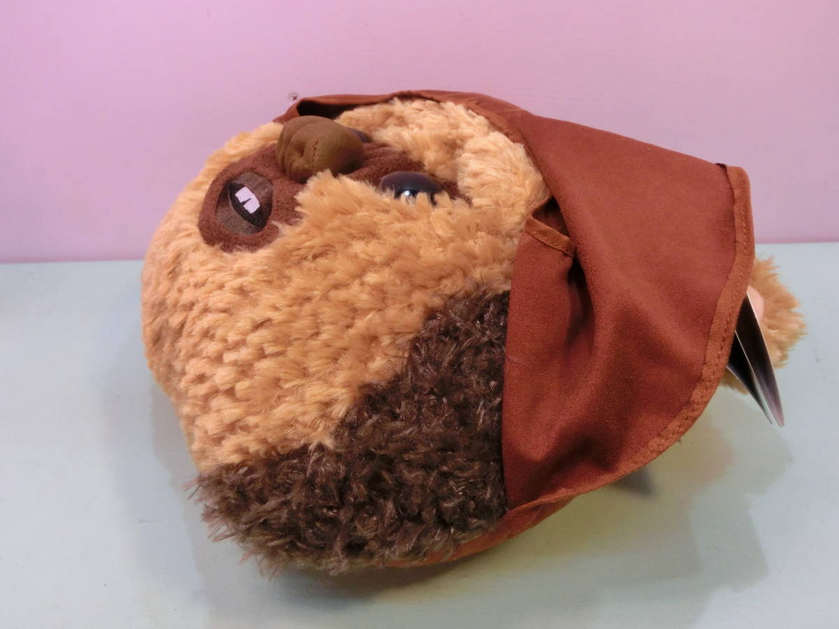  Star Wars Ewok wi Kett face type soft toy cushion doll 32.STAR WARS WICKET EWOK Plush stuffed toy life-size pillow ...
