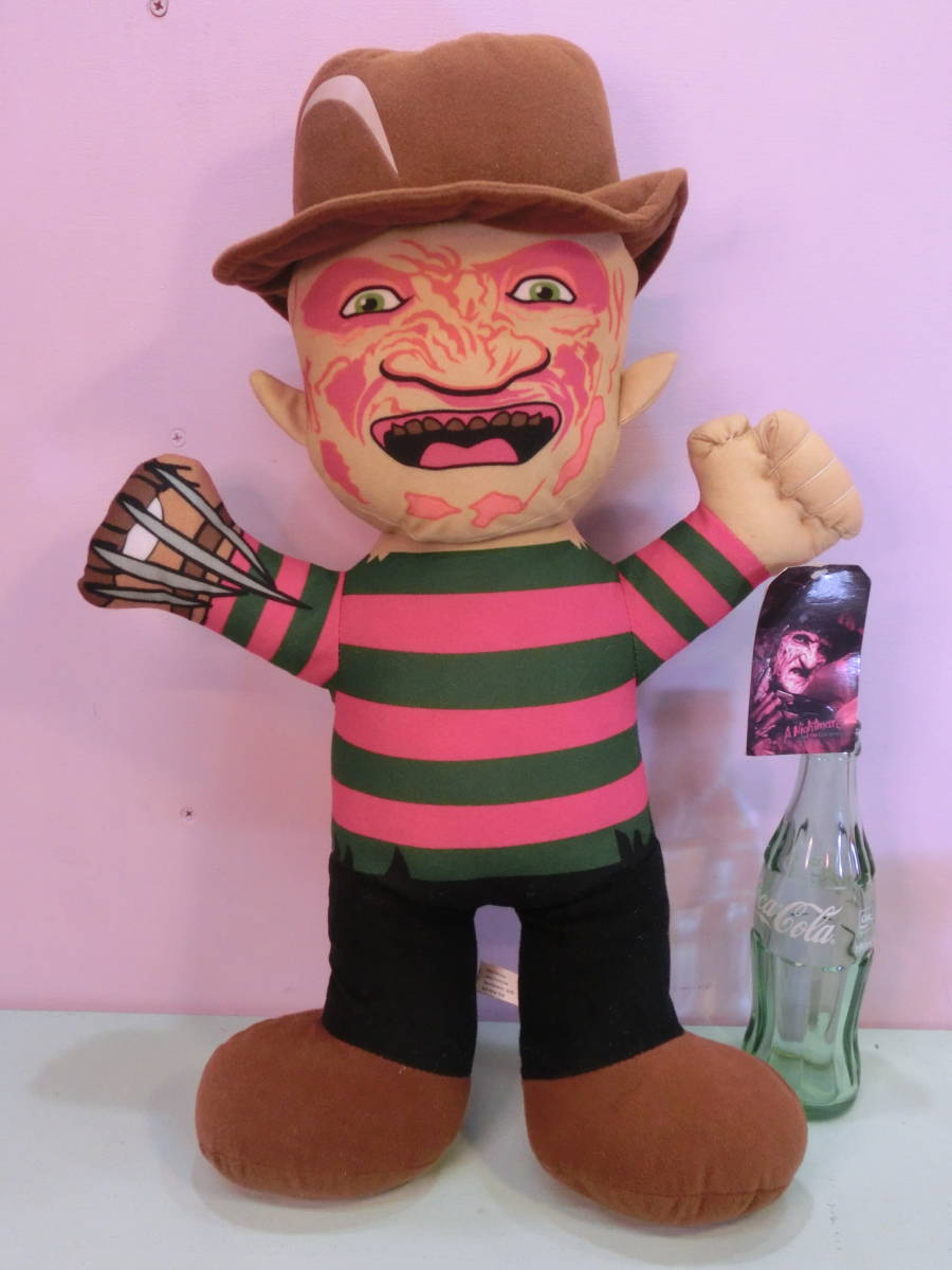  A Nightmare on Elm Street *fretiBIG soft toy doll extra-large 50cm*USA Vintage horror movie A Nightmare on Elm Street