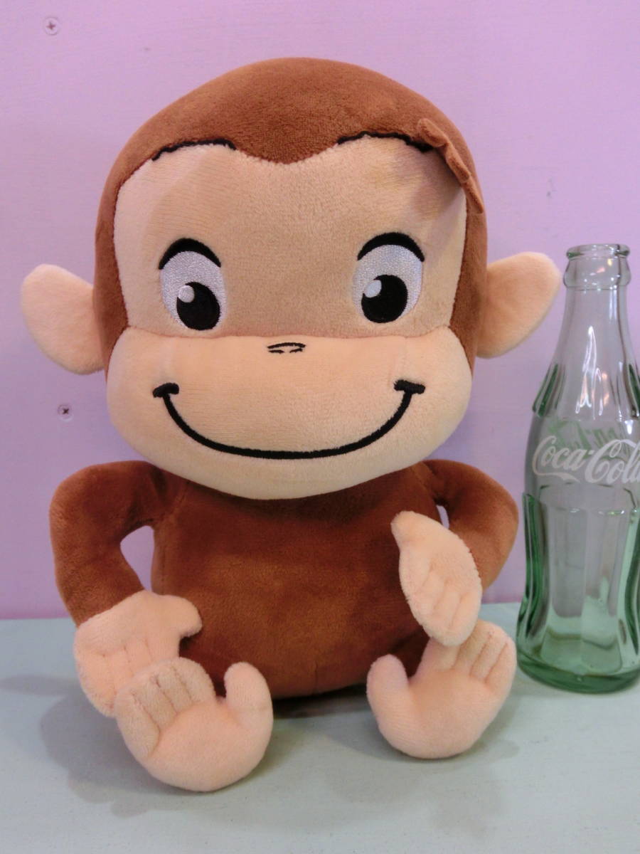 おさるのジョージ キュリアスジョージ 25㎝ ぬいぐるみ人形 Curious George ひとまねこざる 子猿 サル stuffed animal toy Plush_画像1