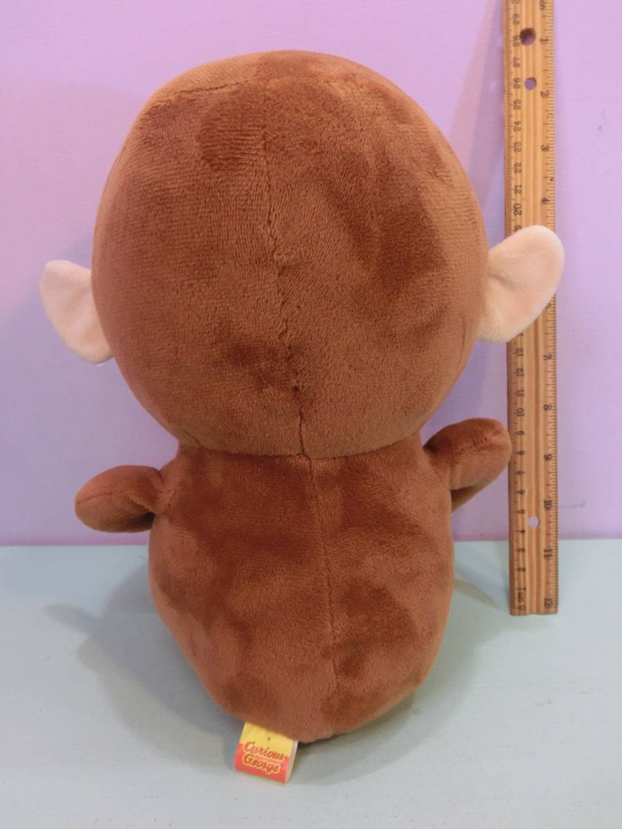 おさるのジョージ キュリアスジョージ 25㎝ ぬいぐるみ人形 Curious George ひとまねこざる 子猿 サル stuffed animal toy Plush