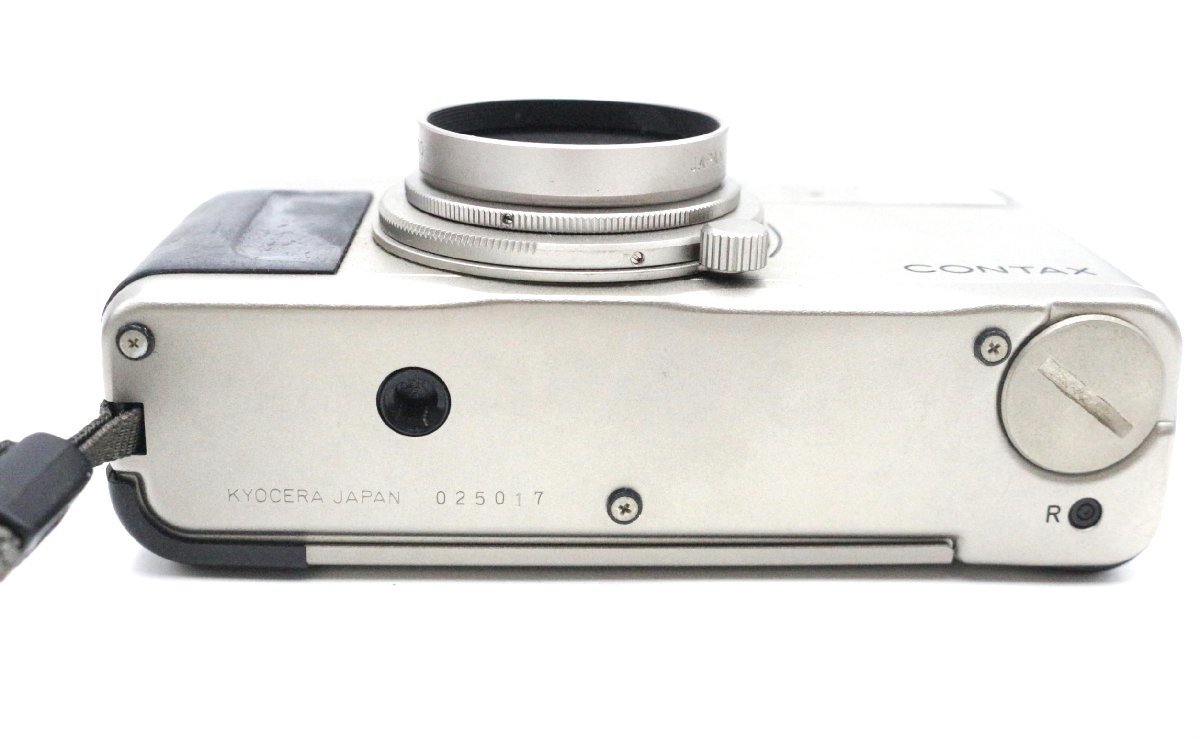 ◎【行董】IR251ABH21 CONTAX コンタックス コンパクトフィルムカメラ T VS KYOCERA JAPAN 箱 付属品 取扱説明書 現状品 動作未確認 ゆうパ_画像4