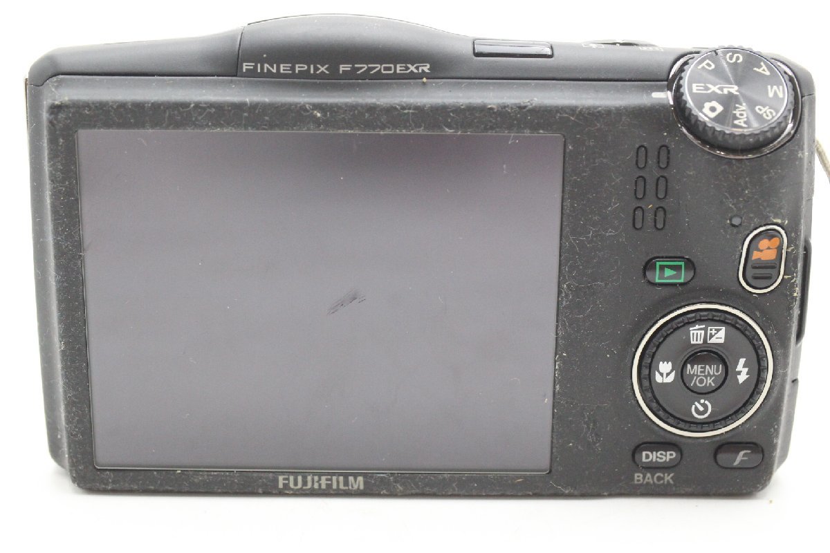 【行董】AS530ABC49 FUJIFILM 富士フイルム FinePix ファインピクス F770EXR デジカメ コンパクトデジタルカメラ 動作未確認 現状品_画像2