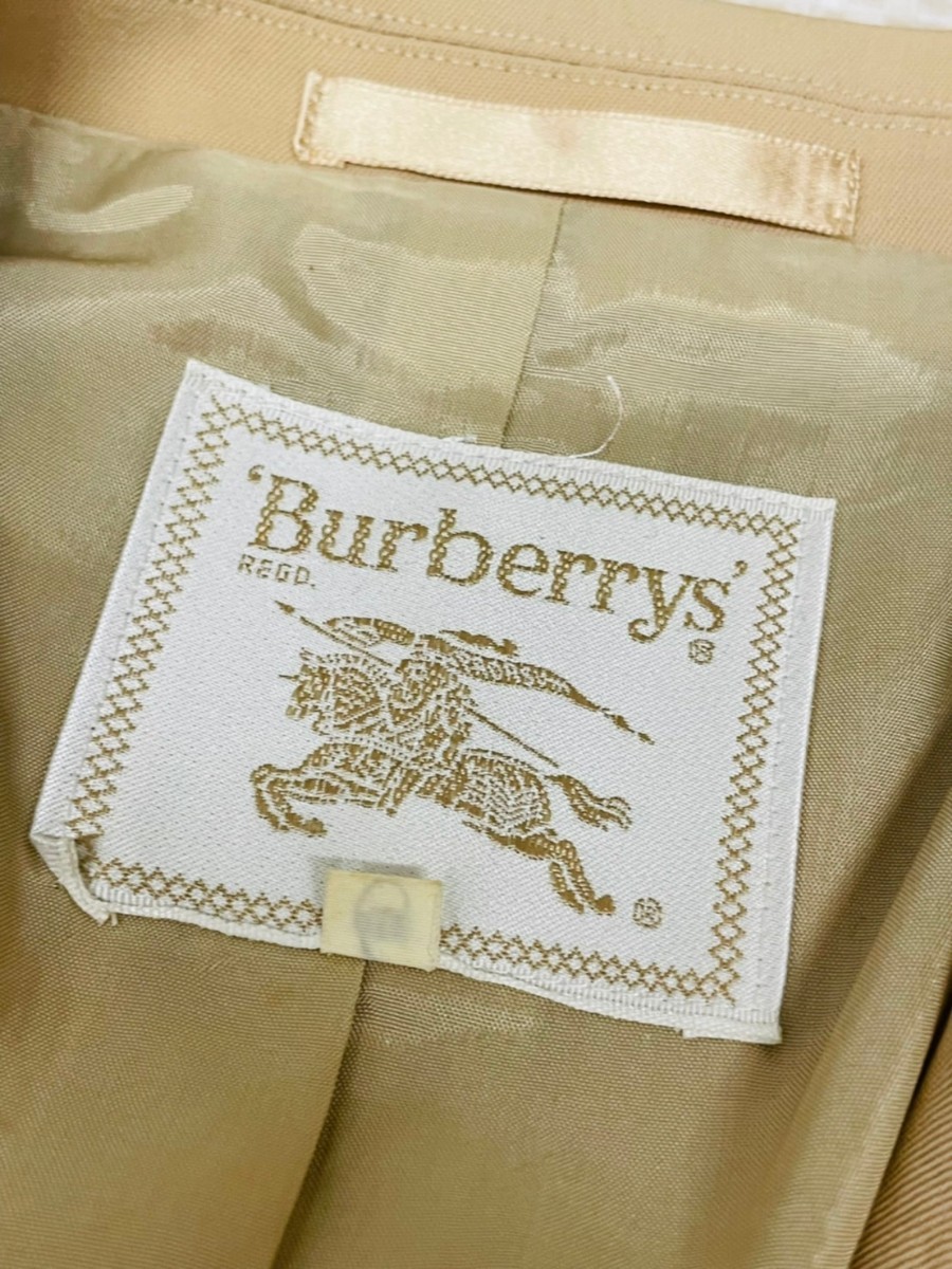  б/у прекрасный товар BURBERRY Burberry костюм жакет юбка верх и низ продажа комплектом cupra FJA40-210 3611