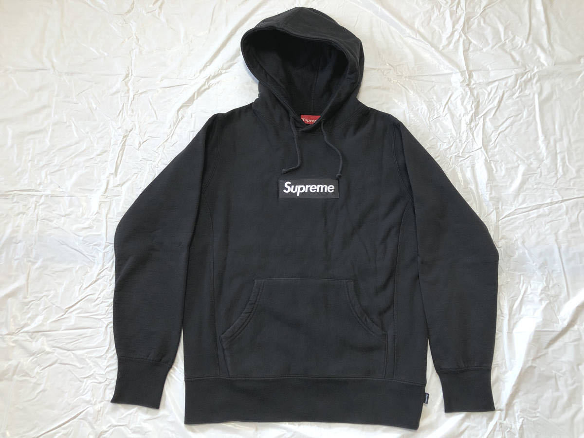 2010年前後 Supreme Box Logo Hooded Sweatshirt Black Size S_画像1