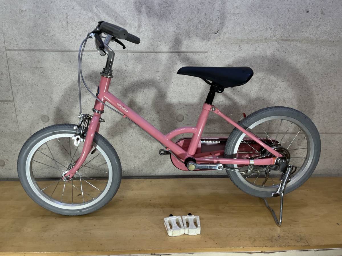 Tokyobike 16インチ　キッズ用　シングル　ピンクカラー_画像9
