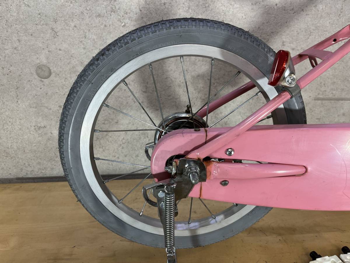 Tokyobike 16インチ　キッズ用　シングル　ピンクカラー_画像3