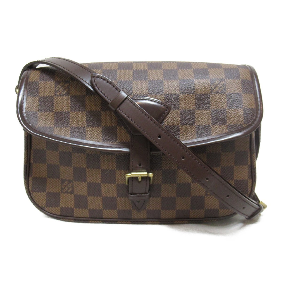 LOUIS VUITTON ルイ・ヴィトン ショルダーバッグ ソローニュショルダーバッグ ブラウン系 ダミエ 中古 レディース