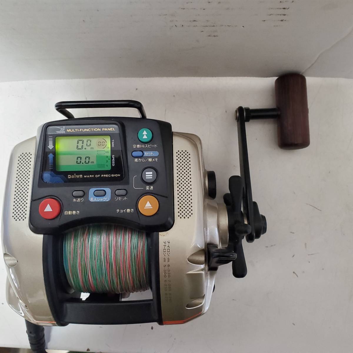 Daiwa　ダイワ 電動リール TANACOM　イカ名人 SS-50　手動時ギア比3.2:1　標準自重950g　綺麗　動作OK_画像1