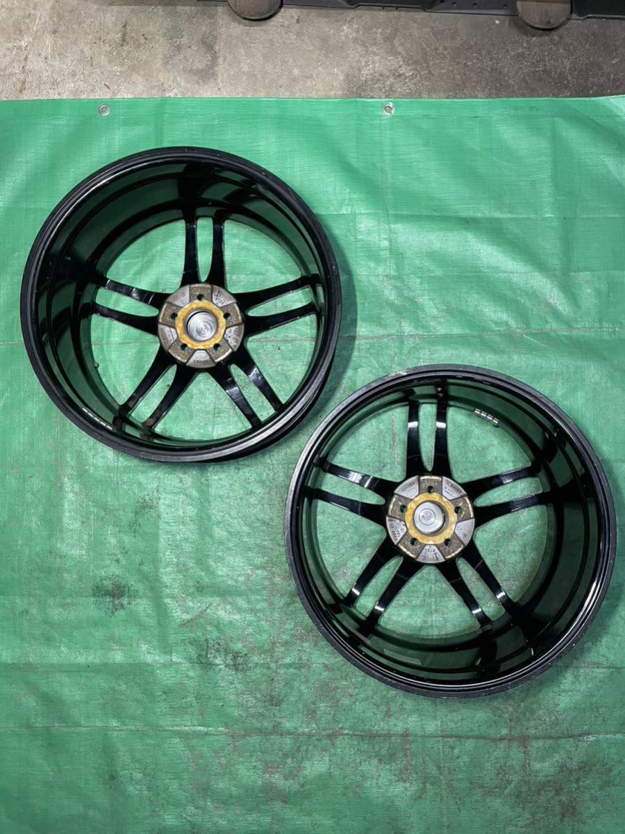 希少！ Prodrive プロドライブ GC-05K 18インチ 5穴 PCD100 7.5J オフセット45 ハブ径56㎜ ホイール2本 ブリヂストン BS_画像9