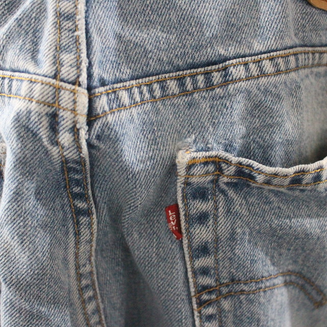 D84 2002年製ビンテージ リーバイス550 デニムパンツ■00s 表記38インチ ブルー アメカジ Gパン ジーンズ LEVIS550 ストリート 古着卸 90s_画像9