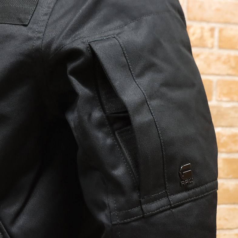 1円/秋冬/G-STAR RAW/Sサイズ/モッズ ダウンコート BATT HDD SHORT DOWN PARKA IP D12951-A581-6484 ミリタリー 新品/黒/ブラック/gf366/_画像5