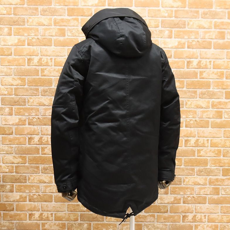 1円/秋冬/G-STAR RAW/XSサイズ/モッズ ダウンコート BATT HDD SHORT DOWN PARKA IP D12951-A581-6484 ミリタリー 新品/黒/ブラック/gf366/_画像2