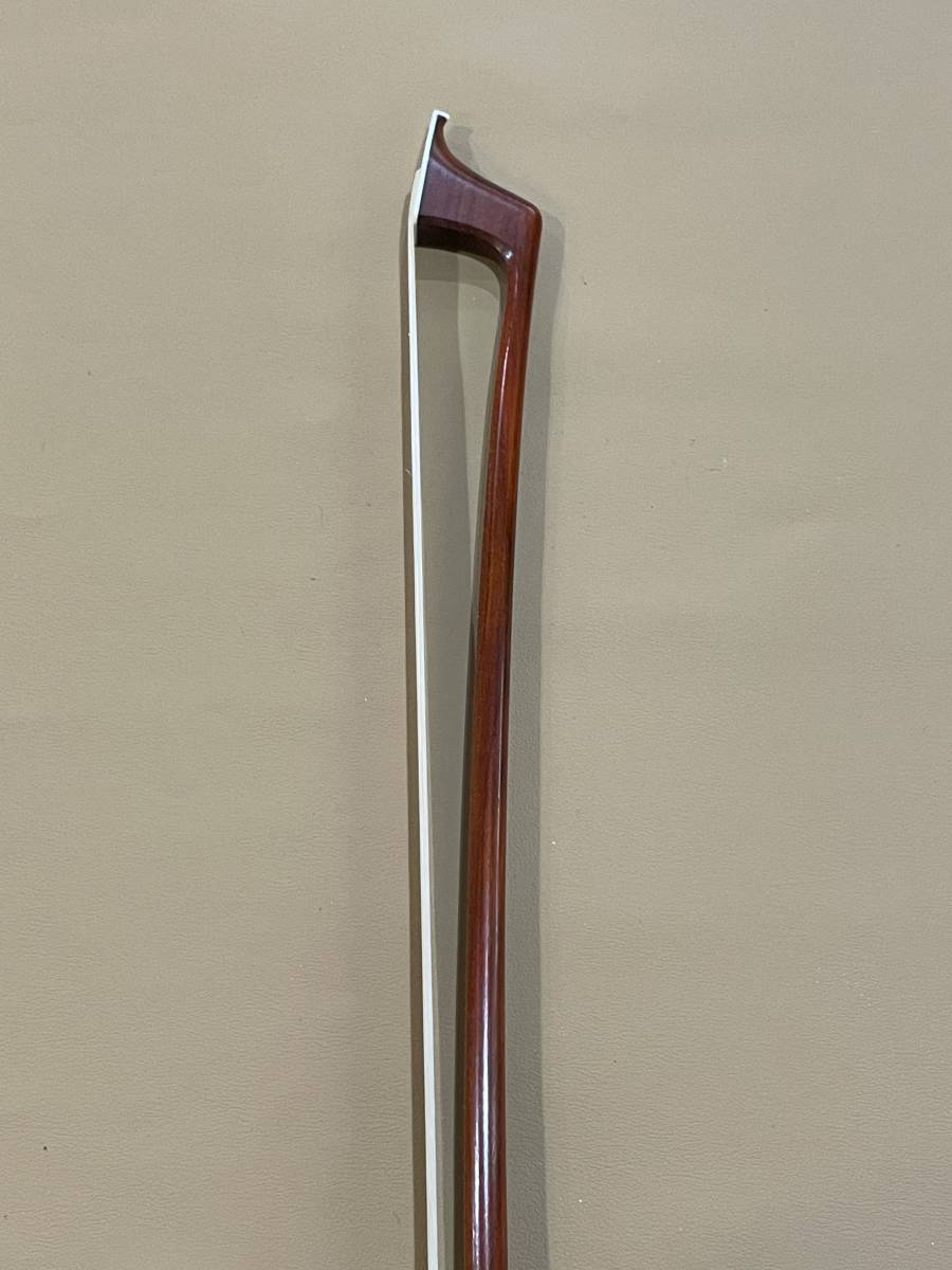  contrabass bow [ musical instruments shop exhibition ] France made [ Monique POULLOT CHAMINIX ] new goods Silver metal fittings reference regular price 858,000 jpy!* made certificate attaching *