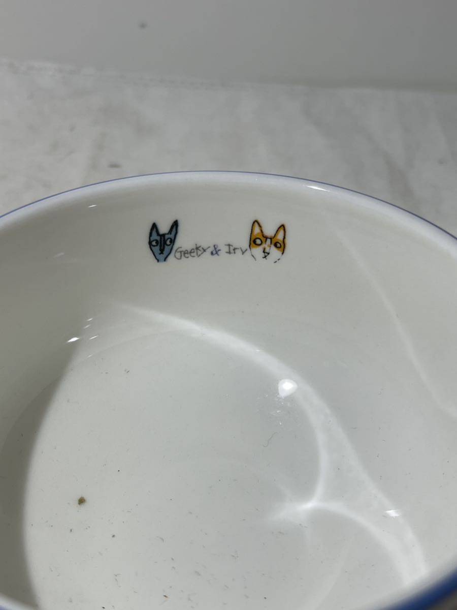 NN1206 3個セット　高級陶器 花柄 スープカップ　ナルミ　narumi ブランド_画像4