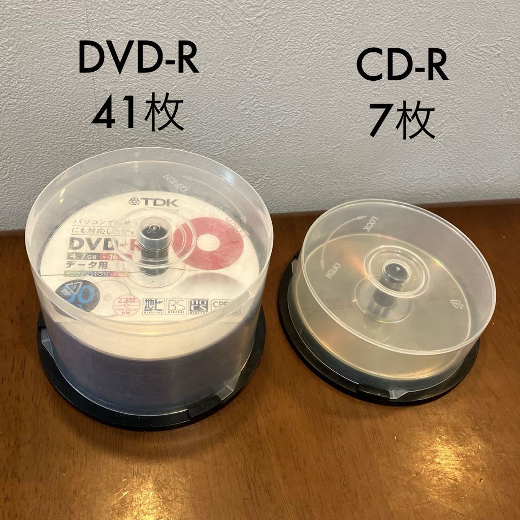 TDK DVD-R CD-R スピンドルケース _画像1