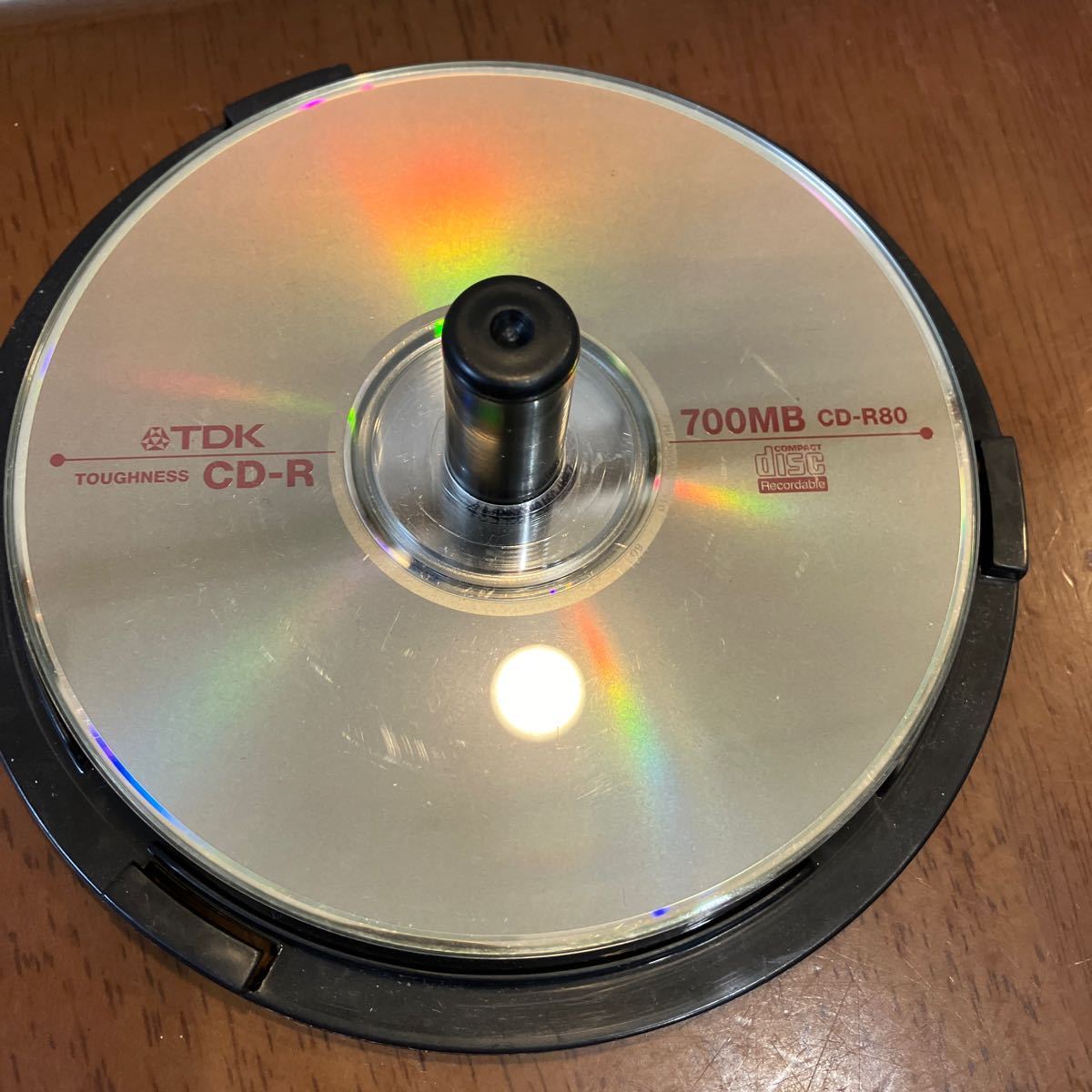 TDK DVD-R CD-R スピンドルケース _画像5