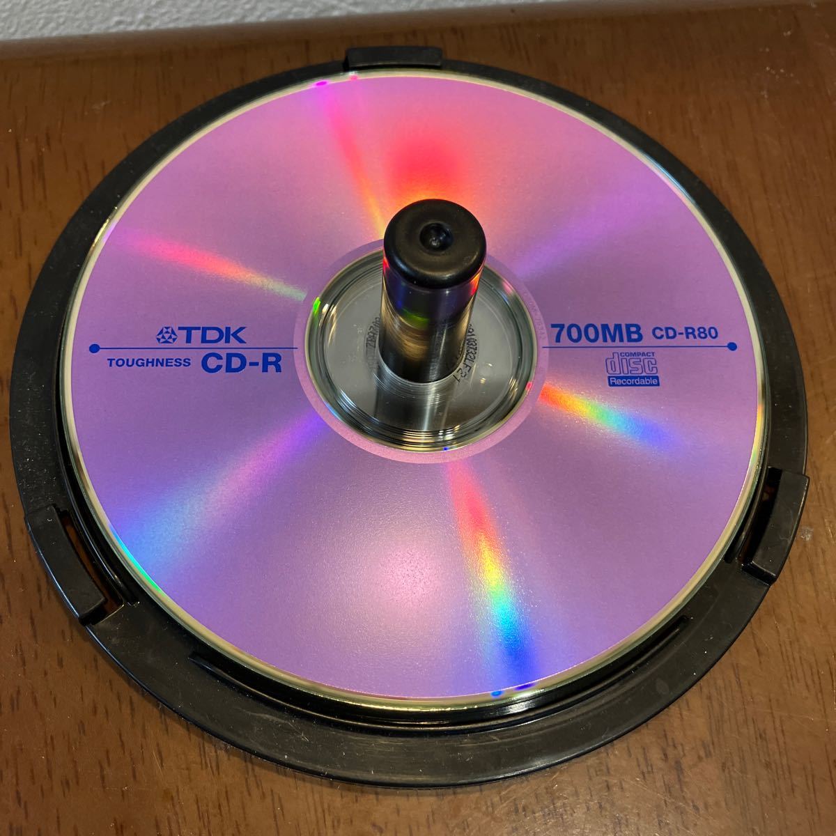 TDK DVD-R CD-R スピンドルケース _画像6