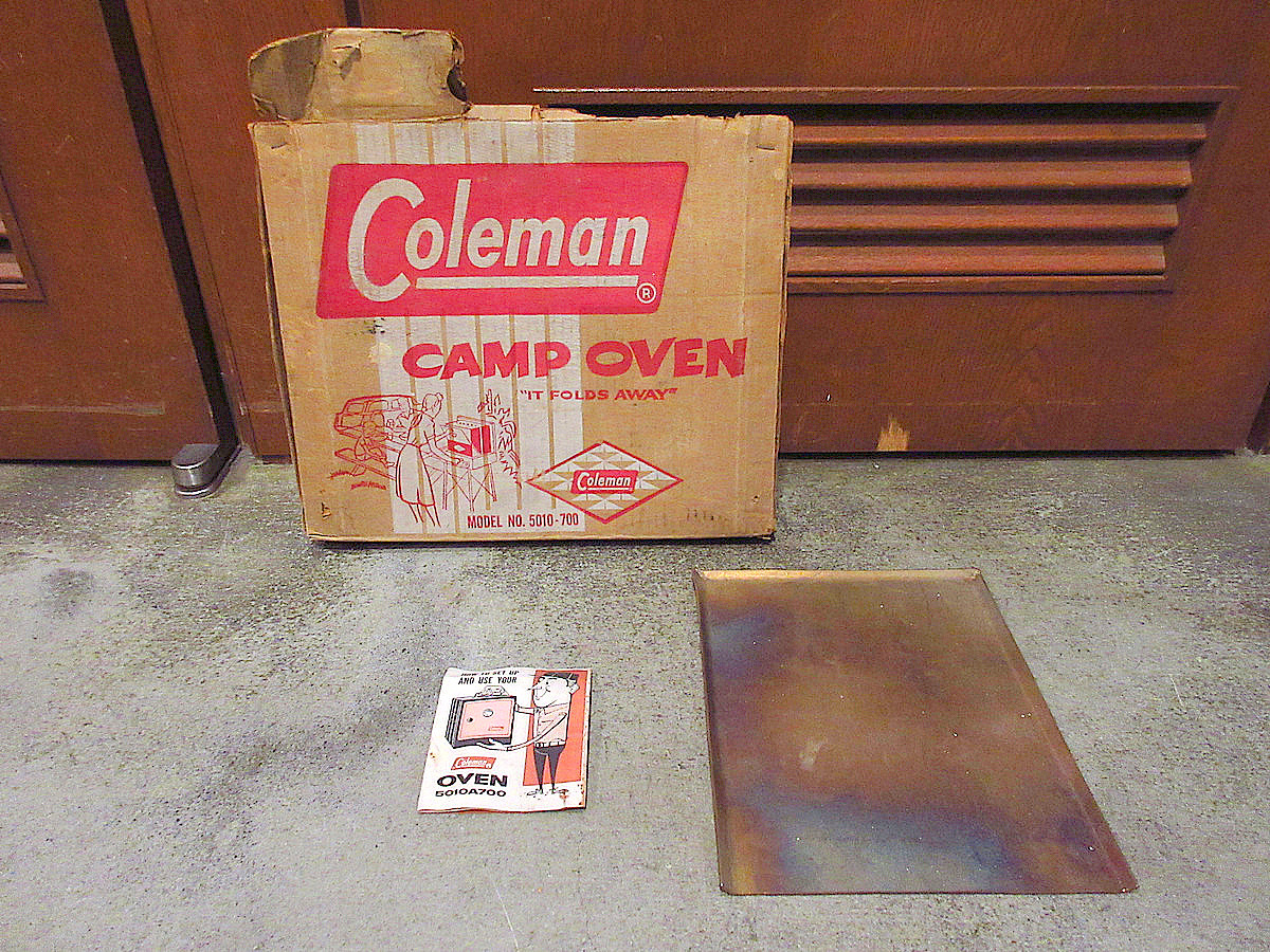  Vintage 60*s*Coleman camp oven *231214j7-otdeqp Coleman diamond Logo outdoor camp 