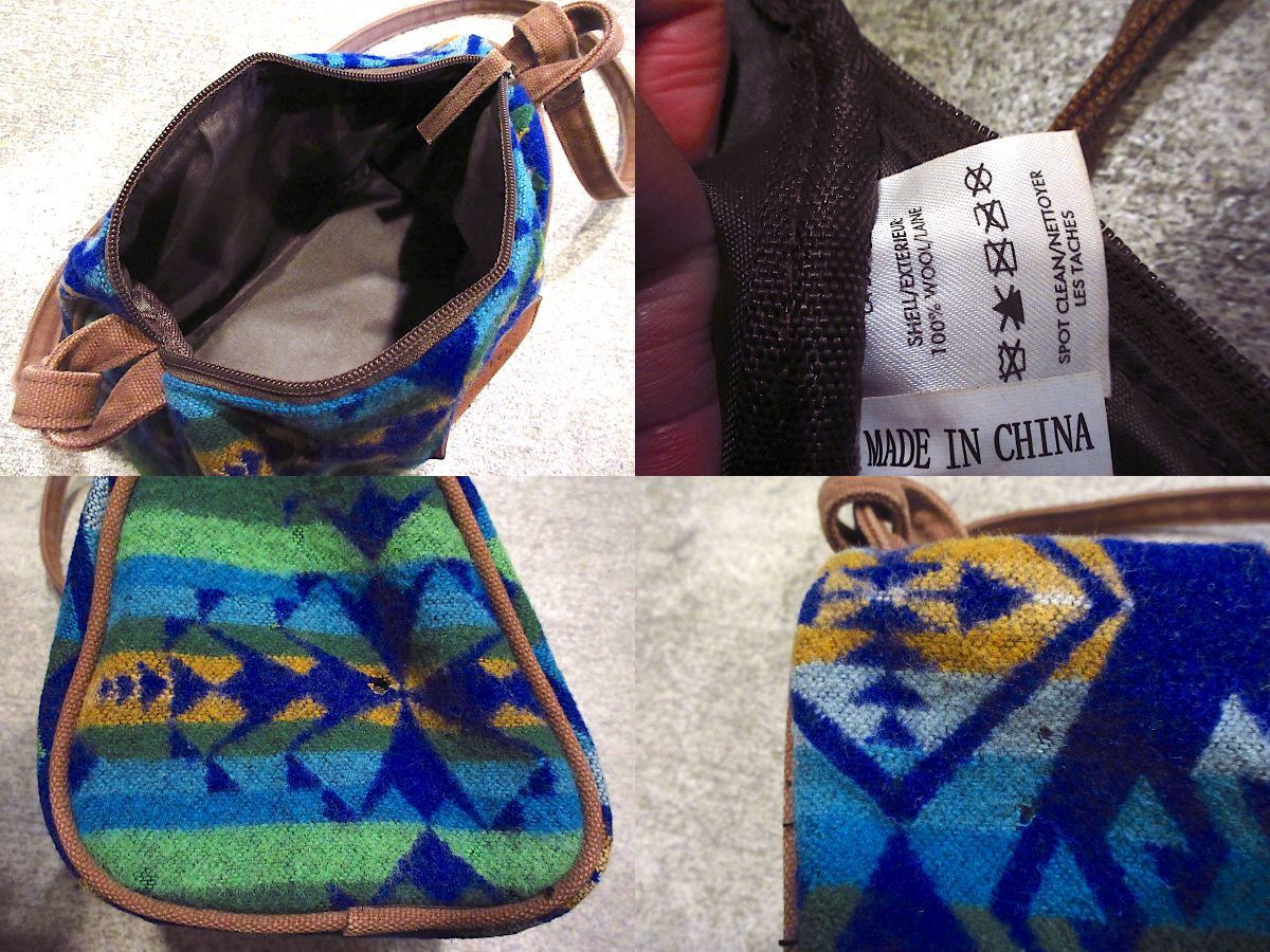 PENDLETON●ウールネイティブ柄ショルダーバッグ●231222c3-bag-shd ペンドルトン鞄かばんファッション小物_画像9