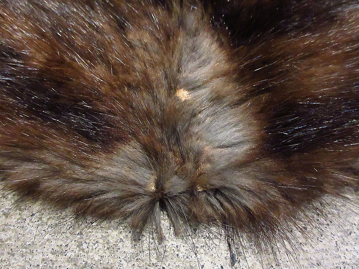  Vintage ~50\'s* mink fur tippet tea *231228i8-mfl lady's fur muffler stole Brown 