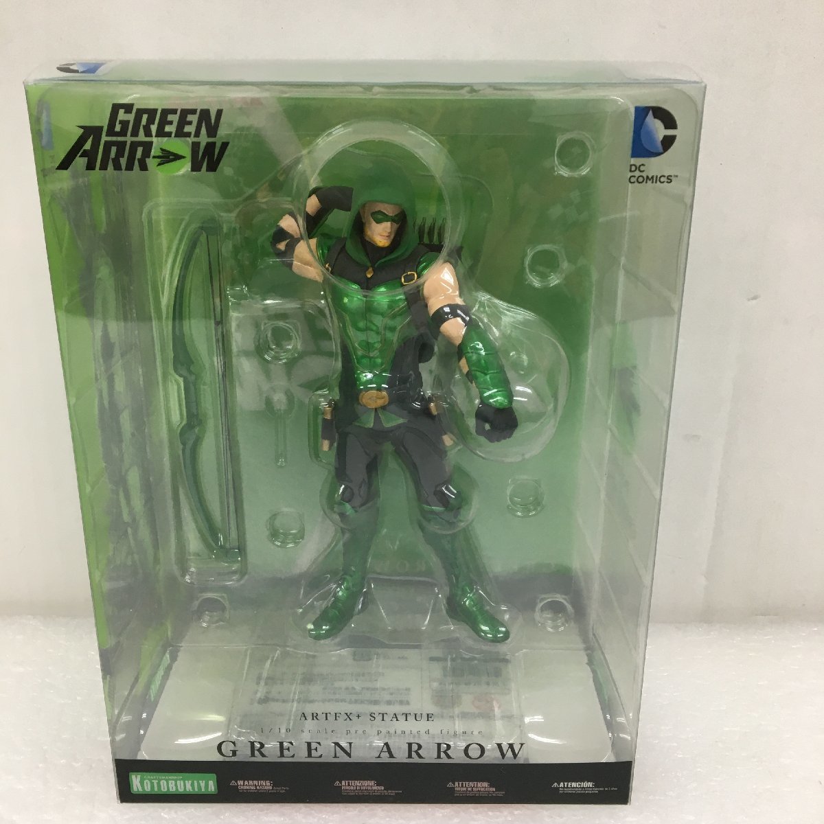 GREEN ARROW 1/10 スケール Pre Painted Figure ARTFX+STATUE DC COMICS ジャンク品_画像1