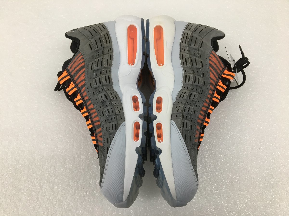 KIM JONES × NIKE AIR MAX 95 BLACK TOTAL ORANGE DD1871-001 30cm 店頭展示品 未使用品_画像3